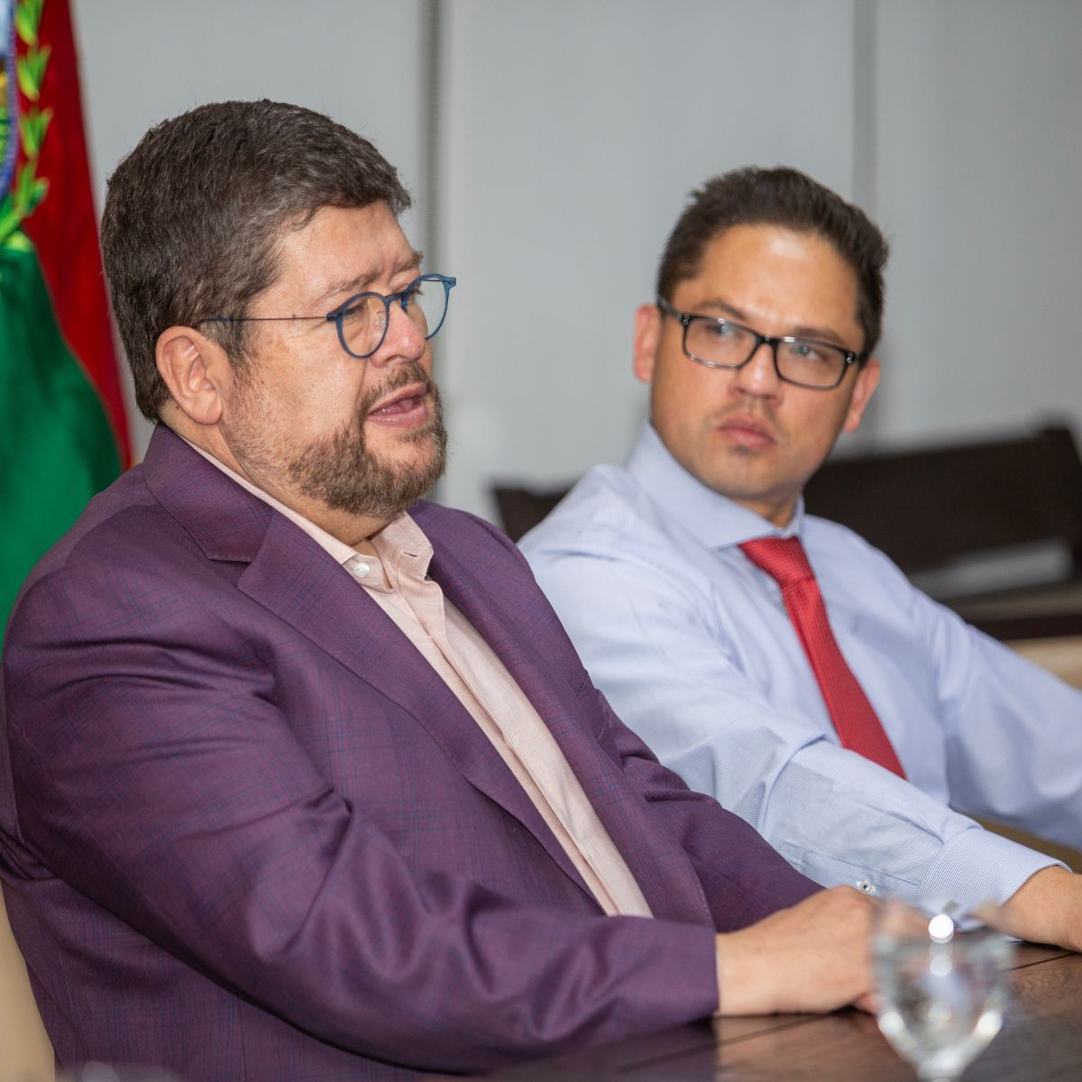 VISITA DE SAMUEL DORIA MEDINA AL DIRECTORIO