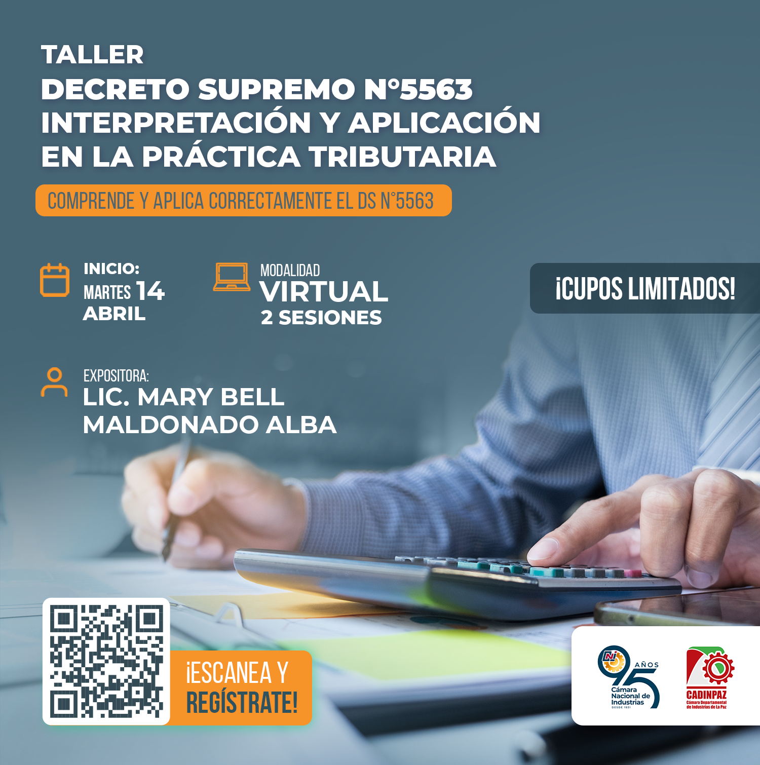 TALLER D.S. No.5563 INTERPRETACIÓN Y APLICACIÓN EN LA PRÁCTICA TRIBUTARIA
