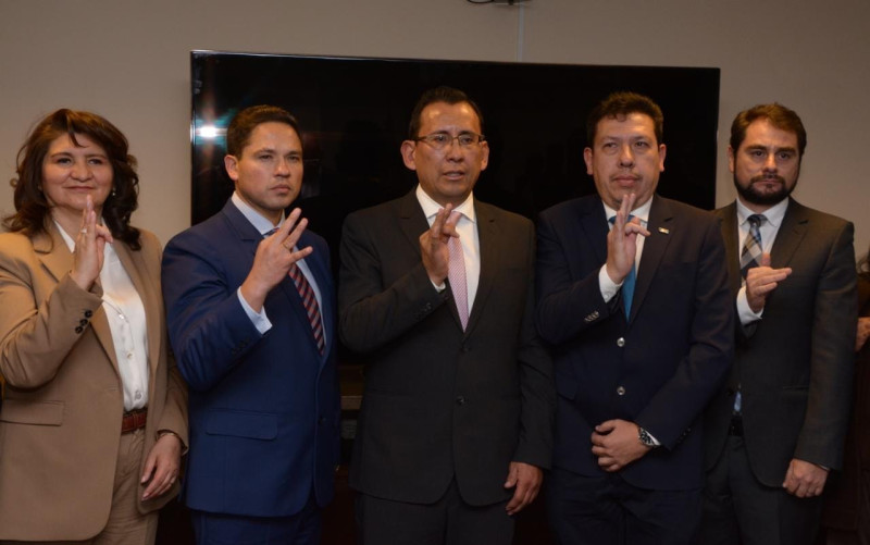 Por unanimidad Pablo Camacho es reelegido como presidente de la CNI y Gonzalo Morales asume la presidencia de la Cadinpaz