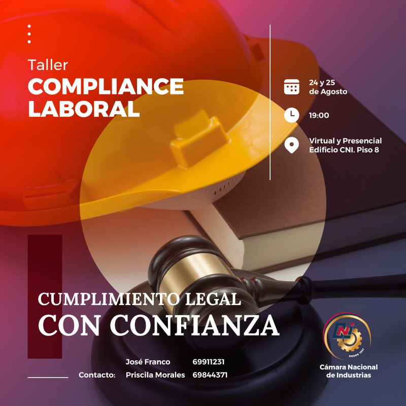 UN TALLER ABORDARÁ LA APLICACIÓN DE BUENAS PRÁCTICAS LABORALES EN EL EVENTO COMPLIANCE LABORAL