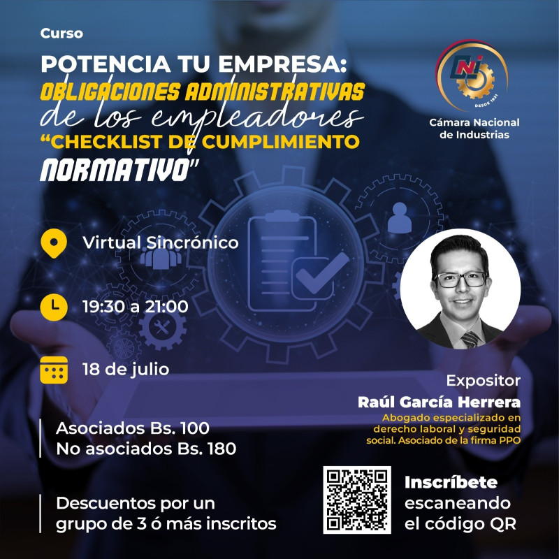 Curso Potencia tu empresa: Obligaciones administrativas de los empleadores