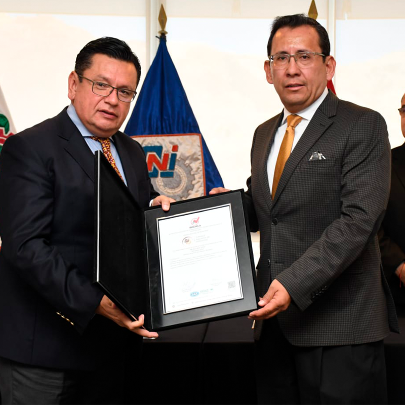 La CNI recibe recertificación de calidad ISO NB/ISO 9001:2015 y firma convenio de cooperación interinstitucional con IBNORCA