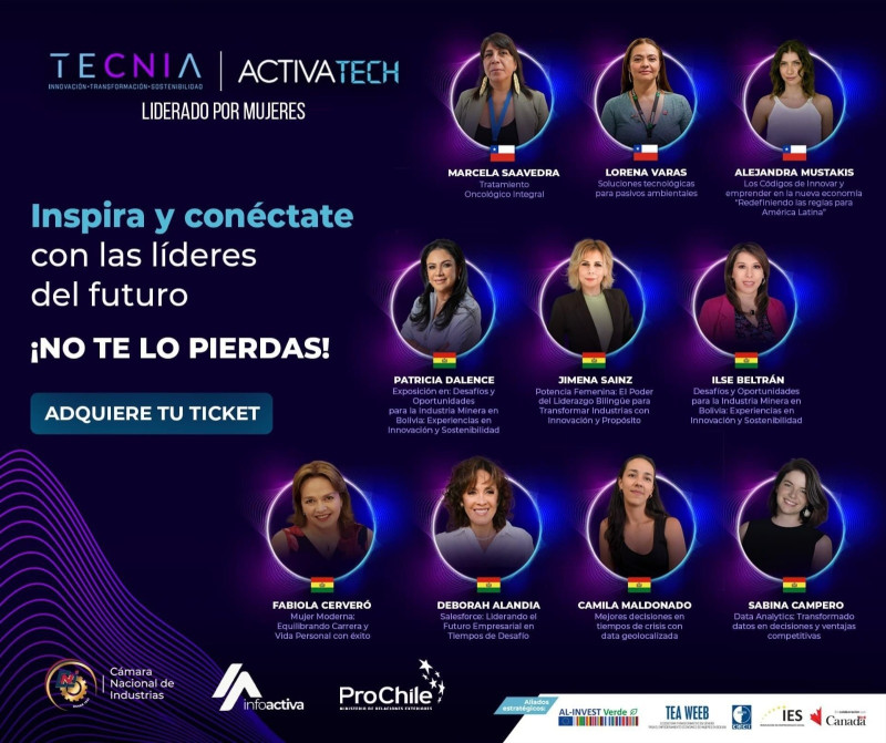 TECNIA ACTIVATECH "LIDERADO POR MUJERES"